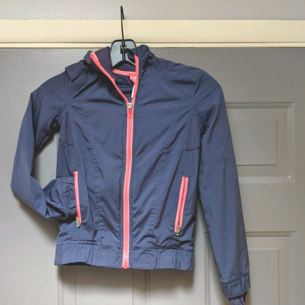 Lululemon-Ivivva kids gray jacket New